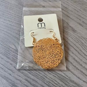 Melody gold earrings